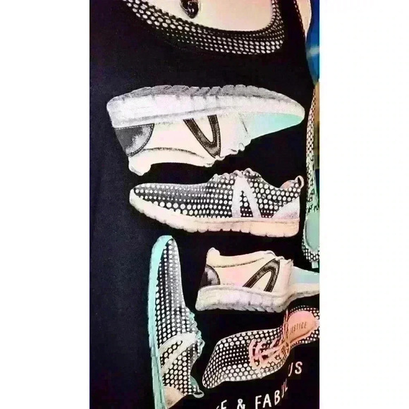 Vtg JUSTICE Juniors TANK Top Teen Athletic Workout YOGA PILATES Shirt size XXL - Picture 2 of 5